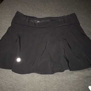 Black Lululemon skirt